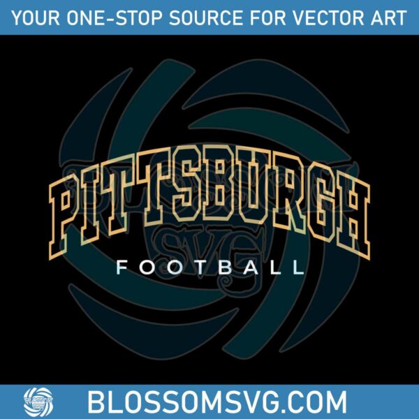 Pittsburgh Football SVG Pittsburgh Panthers NCAA SVG File