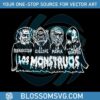 los-monstruos-horror-characters-svg-graphic-design-file