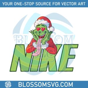 Funny Grinch Christmas Santa Claus SVG Digital Cricut File