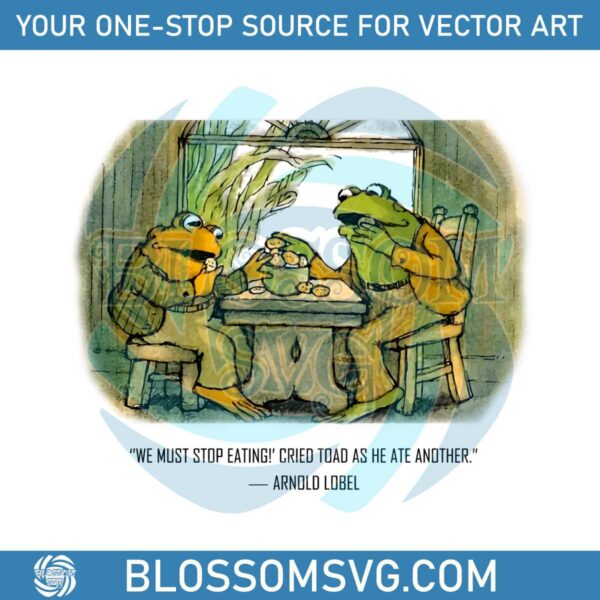 Frog and Toad We Must Stop Eating PNG Download File