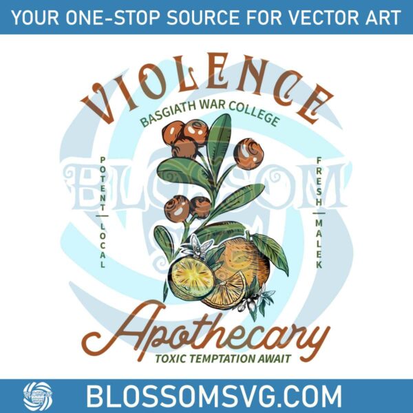 Violence Basgiath War College Apothecary PNG Download