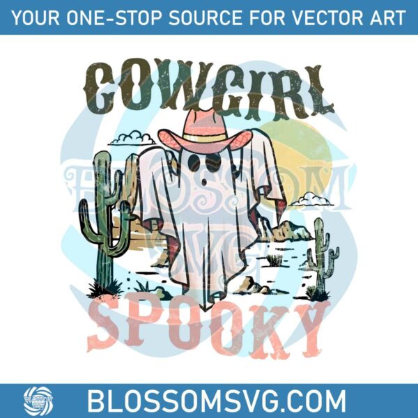 funny-cowgirl-spooky-western-ghost-png-download-file