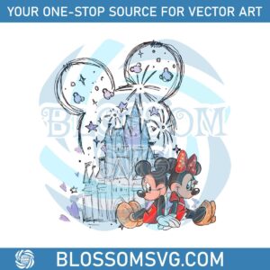 cinderella-castle-mickey-and-minnie-png-sublimation