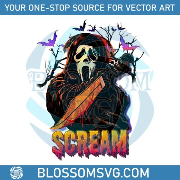 vintage-ghostface-scream-halloween-png-download-file