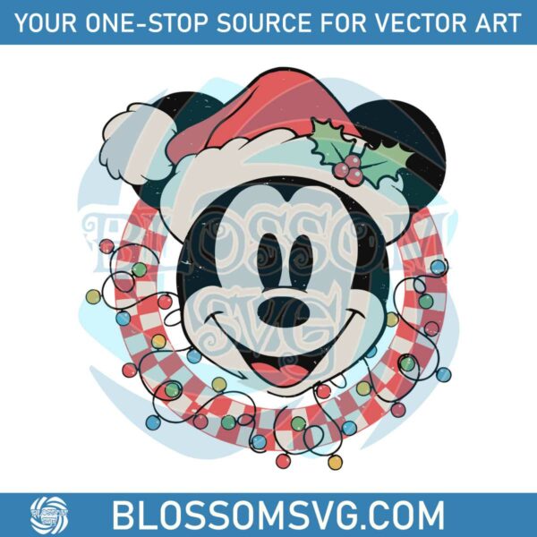 cute-mickey-mouse-christmas-lights-svg-graphic-design-file
