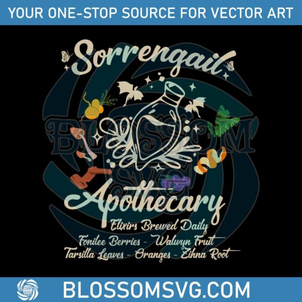 violet-sorrengail-apothecary-fourth-wing-svg-digital-cricut-file