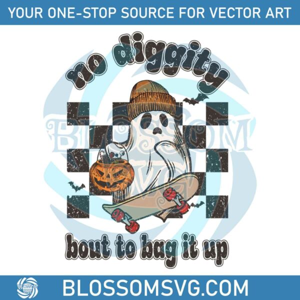 Bout To Bag It Up Western Ghost PNG Sublimation Download