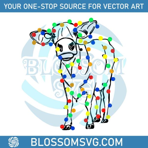 christmas-light-cute-cow-svg-graphic-design-file