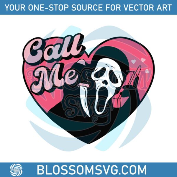 Ghostface Call Me Sarcastic Meme SVG Digital Cricut File