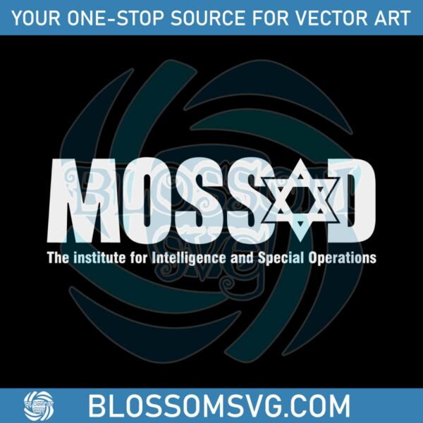 Mossad Institute For Intelligence And Special Operations SVG