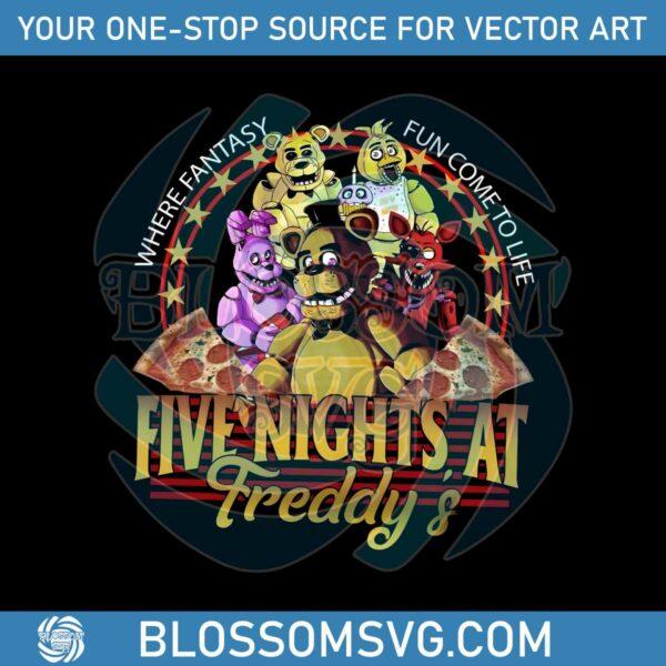 Fun Come To Life Five Nights At Treddys PNG Download