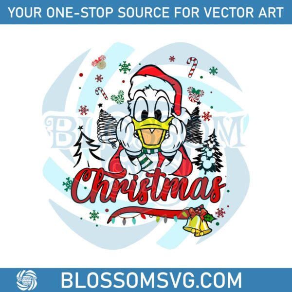 disney-donald-duck-christmas-santa-vibes-svg-digital-file