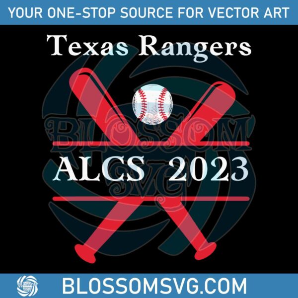 texas-rangers-mlb-post-season-alcs-2023-svg-download