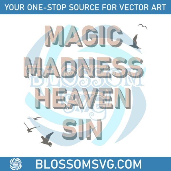 magic-madness-heaven-sin-blank-space-lyrics-svg-file