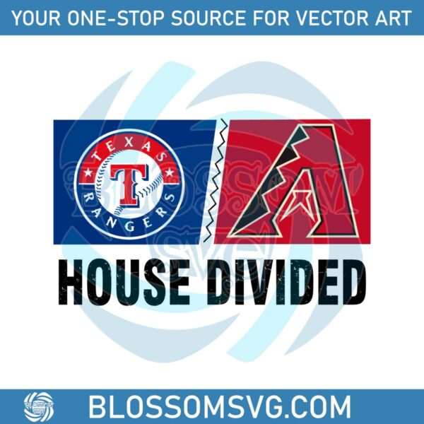 texas-rangers-vs-arizona-diamondbacks-house-divided-svg