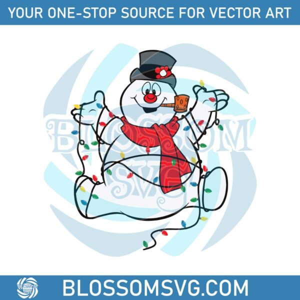 frosty-the-snowman-christmas-lights-svg-for-cricut-files