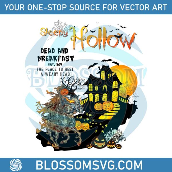 sleepy-hollow-halloween-dead-and-breakfast-png-download