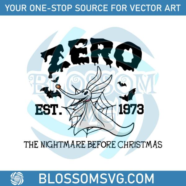 the-nightmare-before-christmas-zero-svg-digital-cricut-file