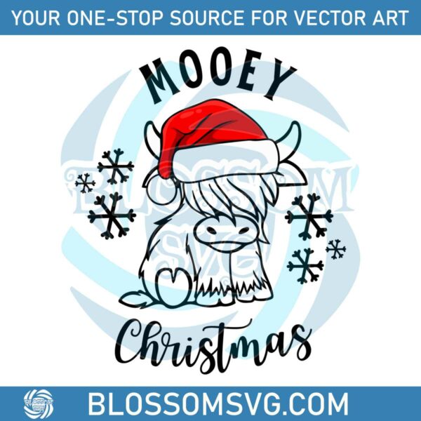 funny-mooey-christmas-with-santa-hat-svg-cricut-files