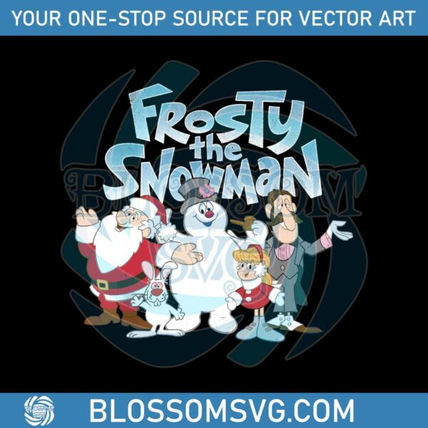 funny-frosty-the-snowman-friends-png-download
