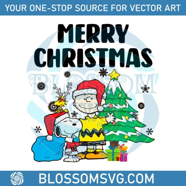 charlie-and-snoopy-merry-christmas-svg-for-cricut-files