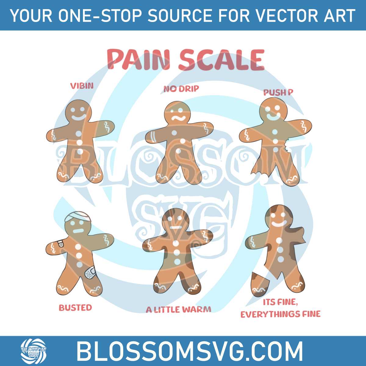 Funny Pain Scale Medical Assistant SVG For Cricut Files