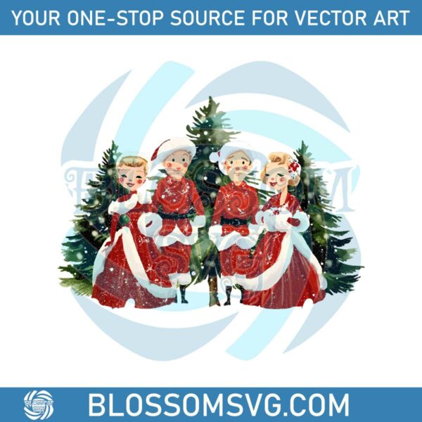 vintage-white-christmas-movie-characters-png-download