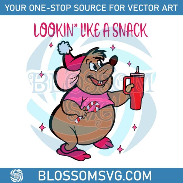 Looking Like A Snack Cute Gus Gus SVG Cutting Digital File