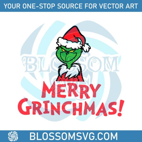 retro-merry-grinchmas-santa-hat-svg-graphic-design-file
