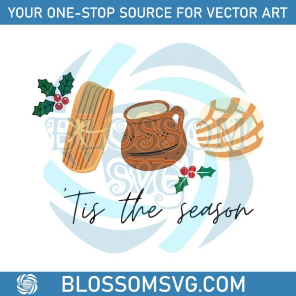mexican-christmas-tis-the-season-pan-dulce-svg-cricut-file