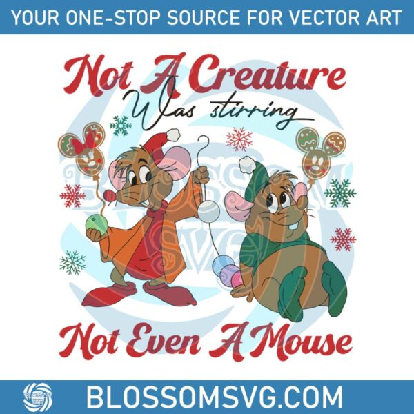 retro-not-a-creature-was-stirring-not-even-a-mouse-svg-file