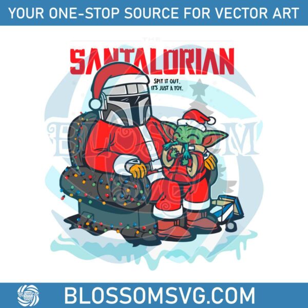 star-wars-christmas-the-santalorian-svg-for-cricut-files