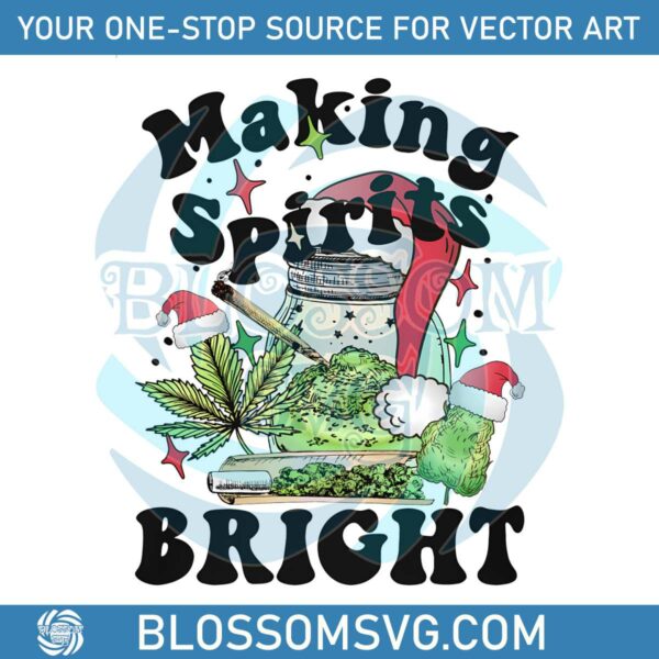 retro-making-spirits-bright-png-sublimation-download