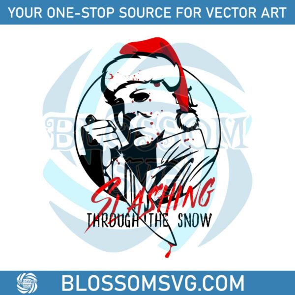 Vintage Slashing Through The Snow SVG For Cricut Files