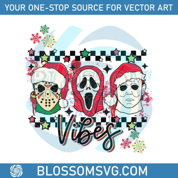 horror-movie-characters-christmas-vibes-svg-digital-file