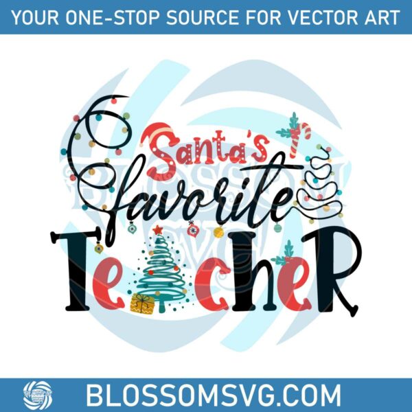 santas-favorite-teacher-christmas-lights-svg-cricut-files