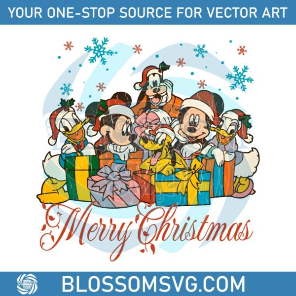 vintnage-mickey-and-friends-merry-christmas-png-file