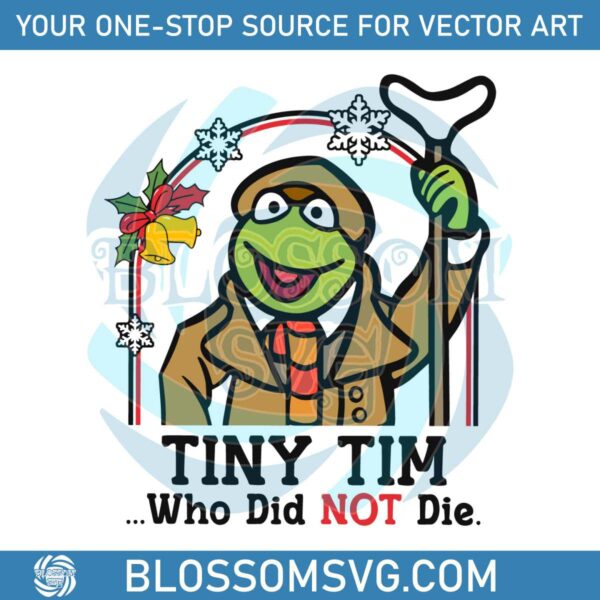 robin-frog-tiny-tim-who-did-not-die-svg