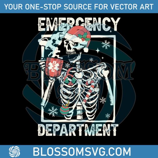 skeleton-emergency-department-svg