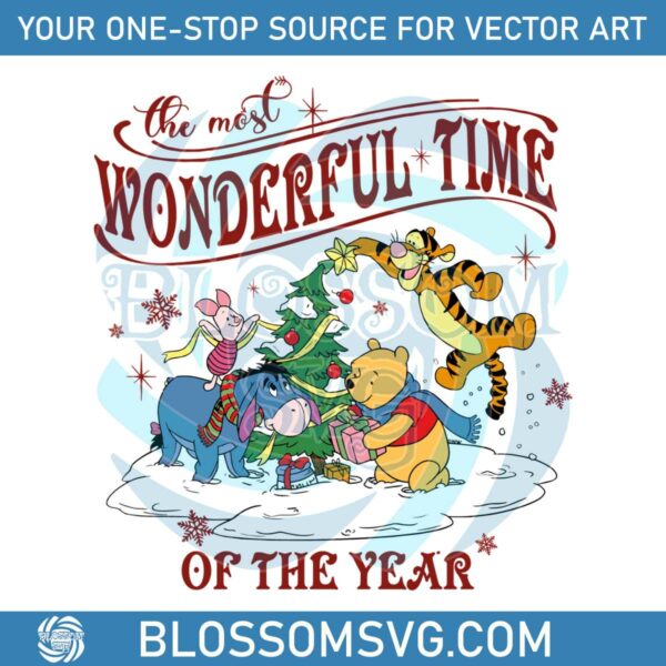pooh-disney-most-wonderful-time-of-the-year-svg