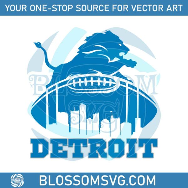 vintage-detroit-lions-football-skyline-svg