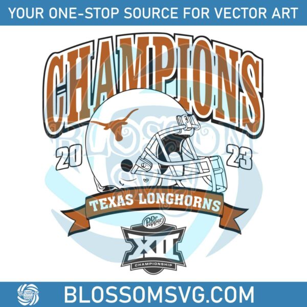 big-12-football-champions-texas-longhorns-svg