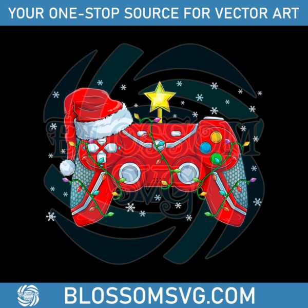 retro-christmas-game-controller-png