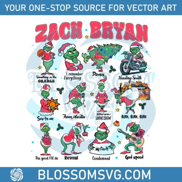 funny-grinch-zach-bryan-christmas-albums-png