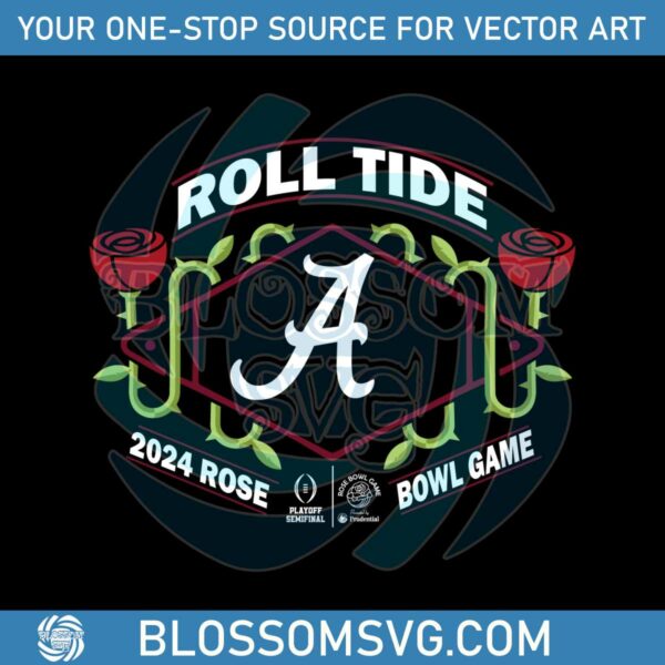 alabama-crimson-tide-2024-rose-bowl-game-svg