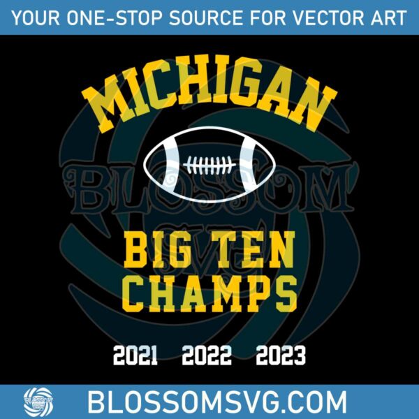 michigan-football-big-ten-champs-svg