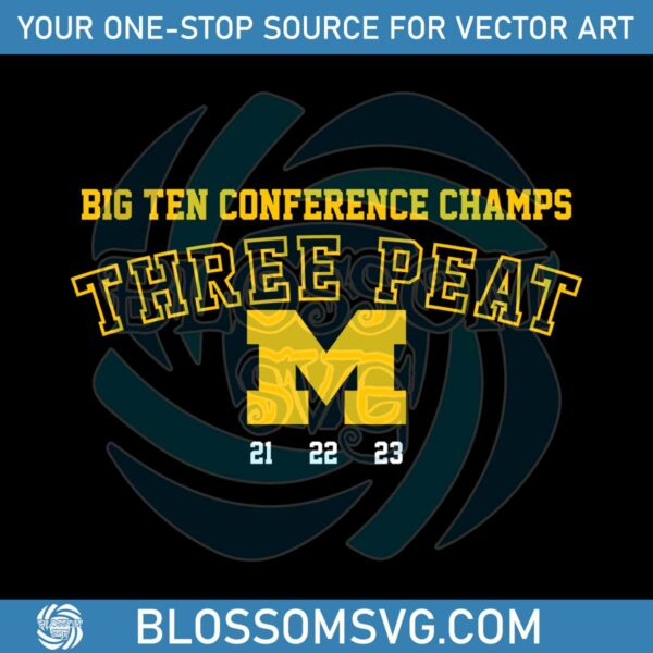 university-of-michigan-big-ten-conference-champs-svg