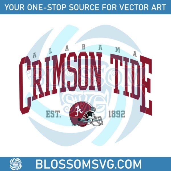 vintage-alabama-crimson-tide-football-svg