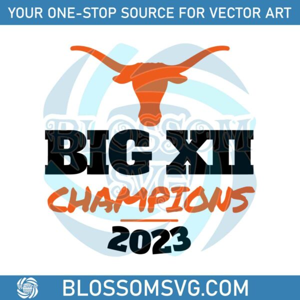 texas-longhorn-big-12-conference-champions-svg