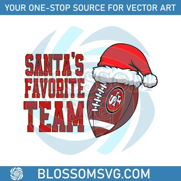 santas-favorite-team-san-francisco-49ers-svg